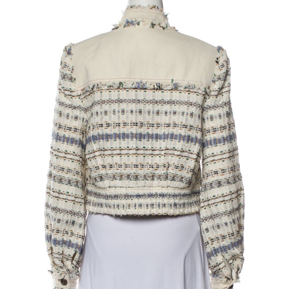 Veronica Beard Darren Ivory Tweed Jacket NWT - Picture 9 of 12